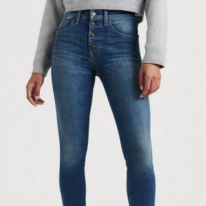 Lucky Brand High Rise Skinny Bridgette Size 0/25